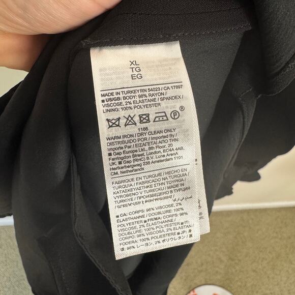 BR Long Sleeve Side Slit Maxi Dress US Women's XL - Picture 6 of 9